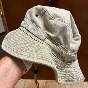 Dorfman Pacific Co. Tan Bucket hat  NWT